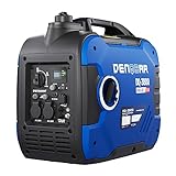 DENQBAR Inverter Stromgenerator DQ-3800 3800W Benzin Stromerzeuger mit 230V, EcoMode, USB Fast-Load, Superleise, LED Display, tragbar - Für Camping, Garage,...